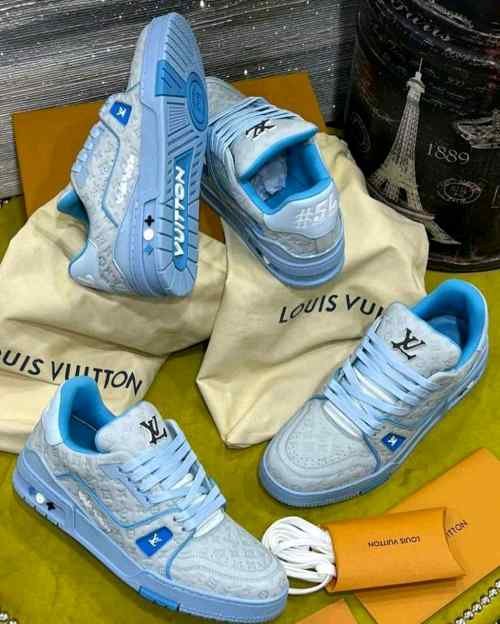louiss Vuittonn X Tyler The Creator Trainer Blues