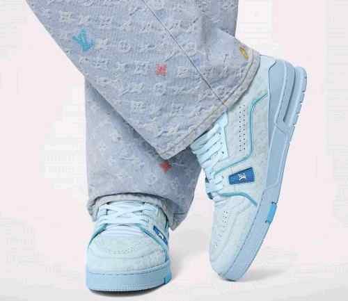 louiss Vuittonn X Tyler The Creator Trainer Blues