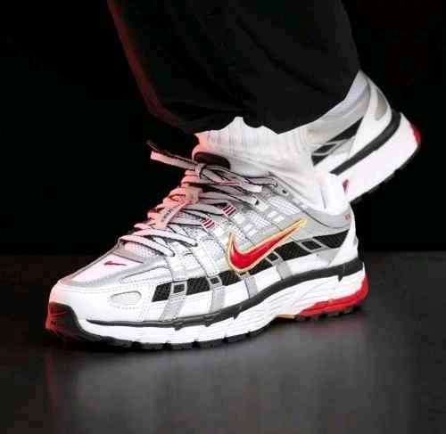Nikee P 6000 Metallic Varsity Red