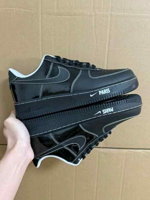 Nikee Airforce 1 Low City Pack Paris Patent