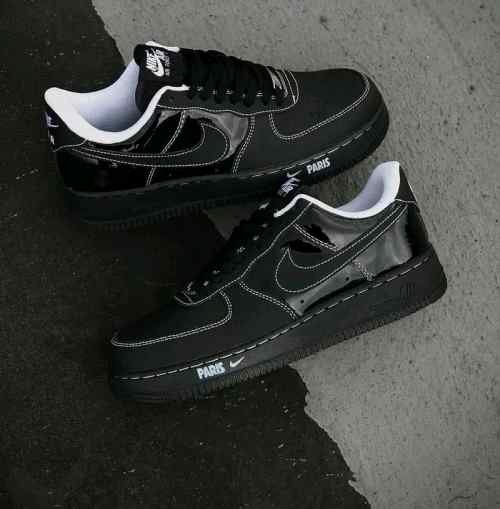 Nikee Airforce 1 Low City Pack Paris Patent