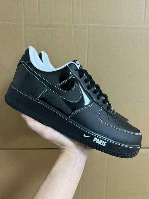 Nikee Airforce 1 Low City Pack Paris Patent