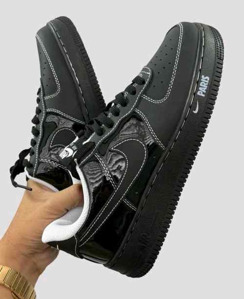 Nikee Airforce 1 Low City Pack Paris Patent