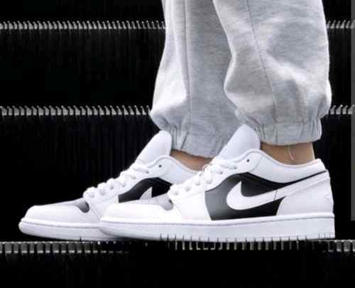 nikee jordan retro 1 low panda white black sale
