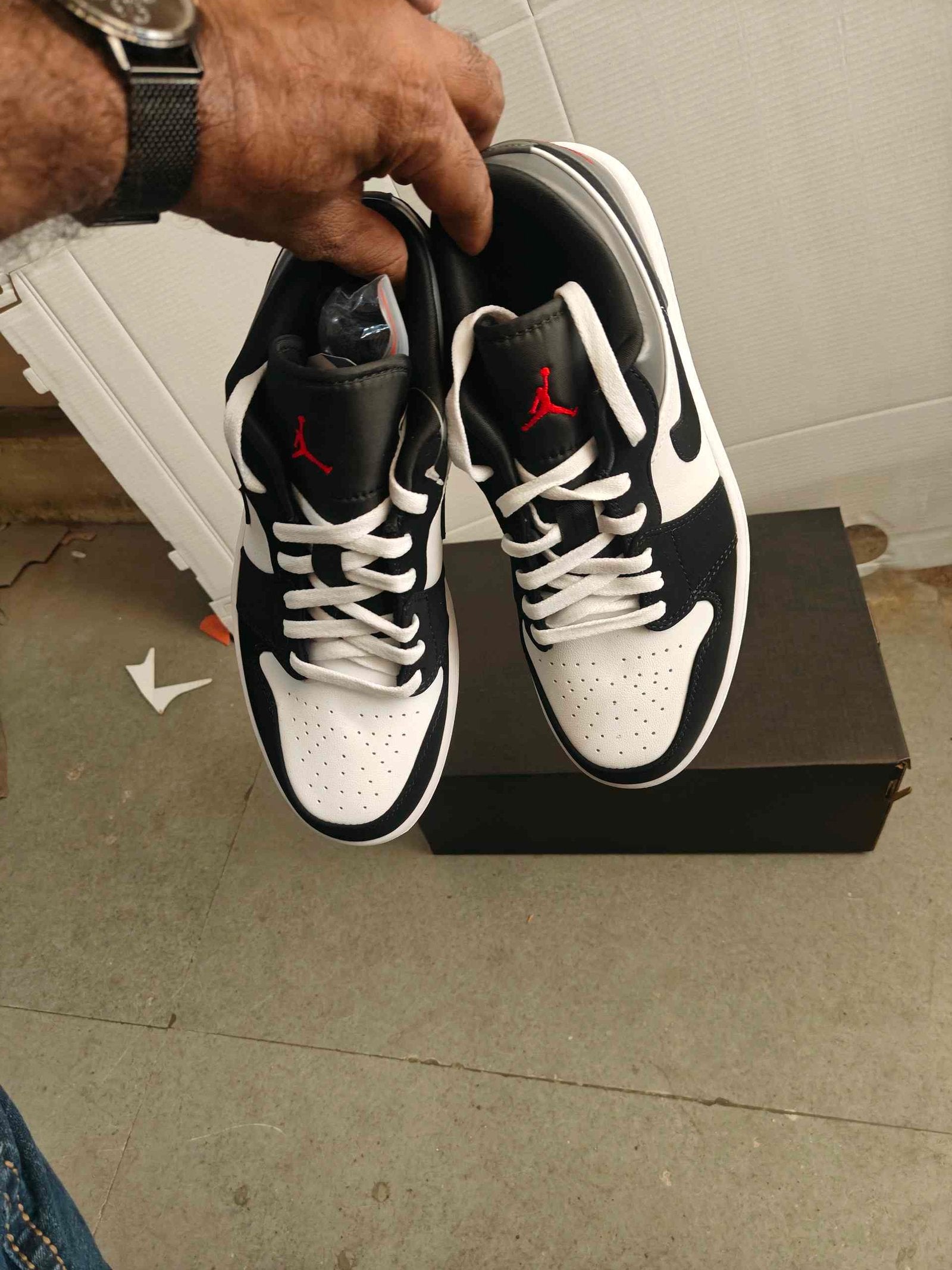 Air Jordan retro 1 Low ash green