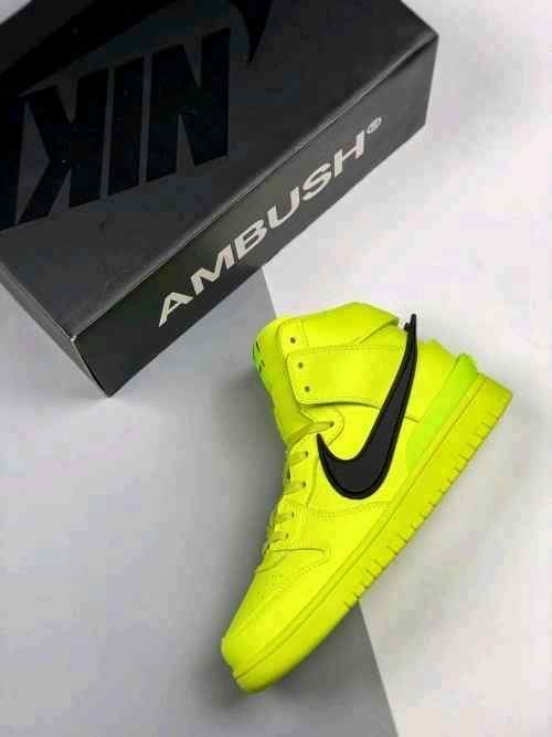 nikee ambush dunk high volt green