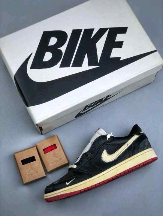 Nikee air jordan 1 low bike x nigel sylvester better with time semi ua