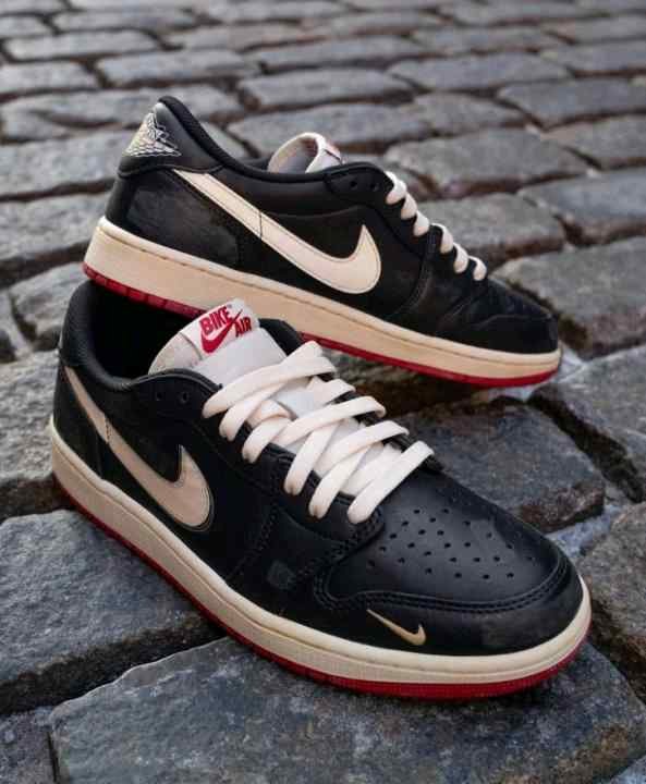 Nikee air jordan 1 low bike x nigel sylvester better with time semi ua