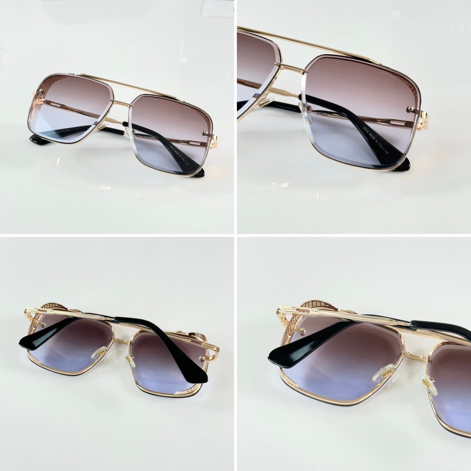 Dita 003 Gold Brown Blue