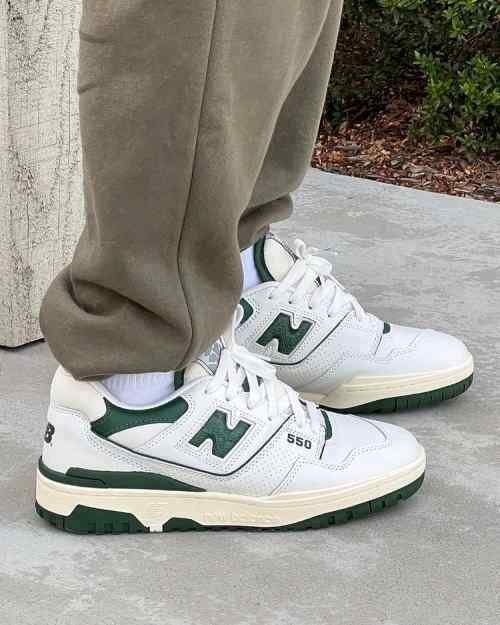 neww balancee 550 WHITE GREEN