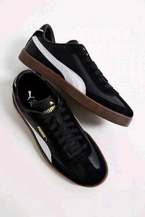 Pumaa club era black white for men