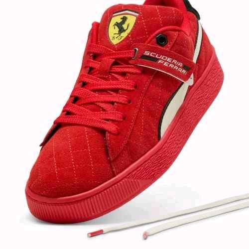 PUMAa SCUDERIA FERRARI RACE SUEDE XL HERO SNEAKERS