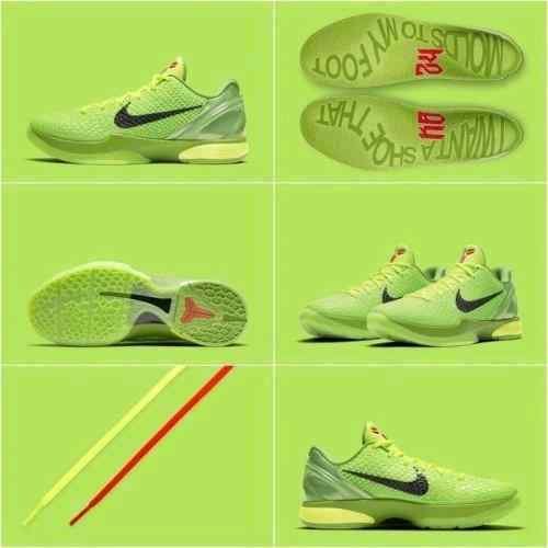 NIIKEE KOBE 6 PROTRO GRINCH