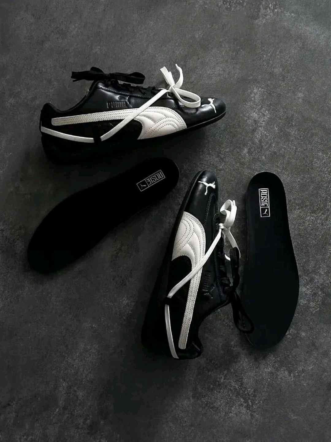 Pumaa Speedcat X Rose PRM Black White