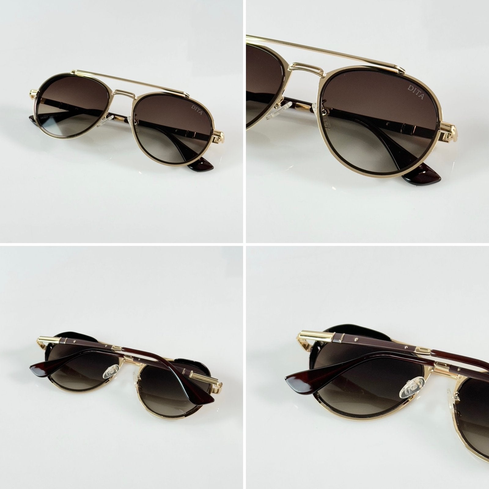 Dita 327 Gold Brown
