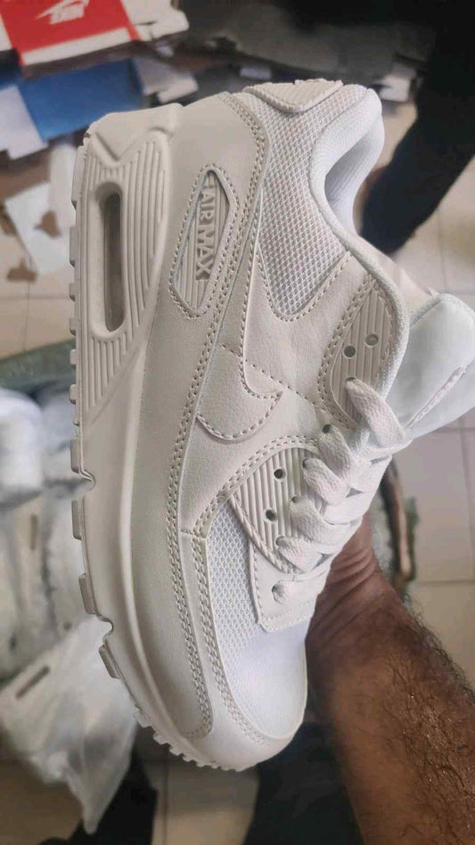 nikee airmax 90 essential triple white