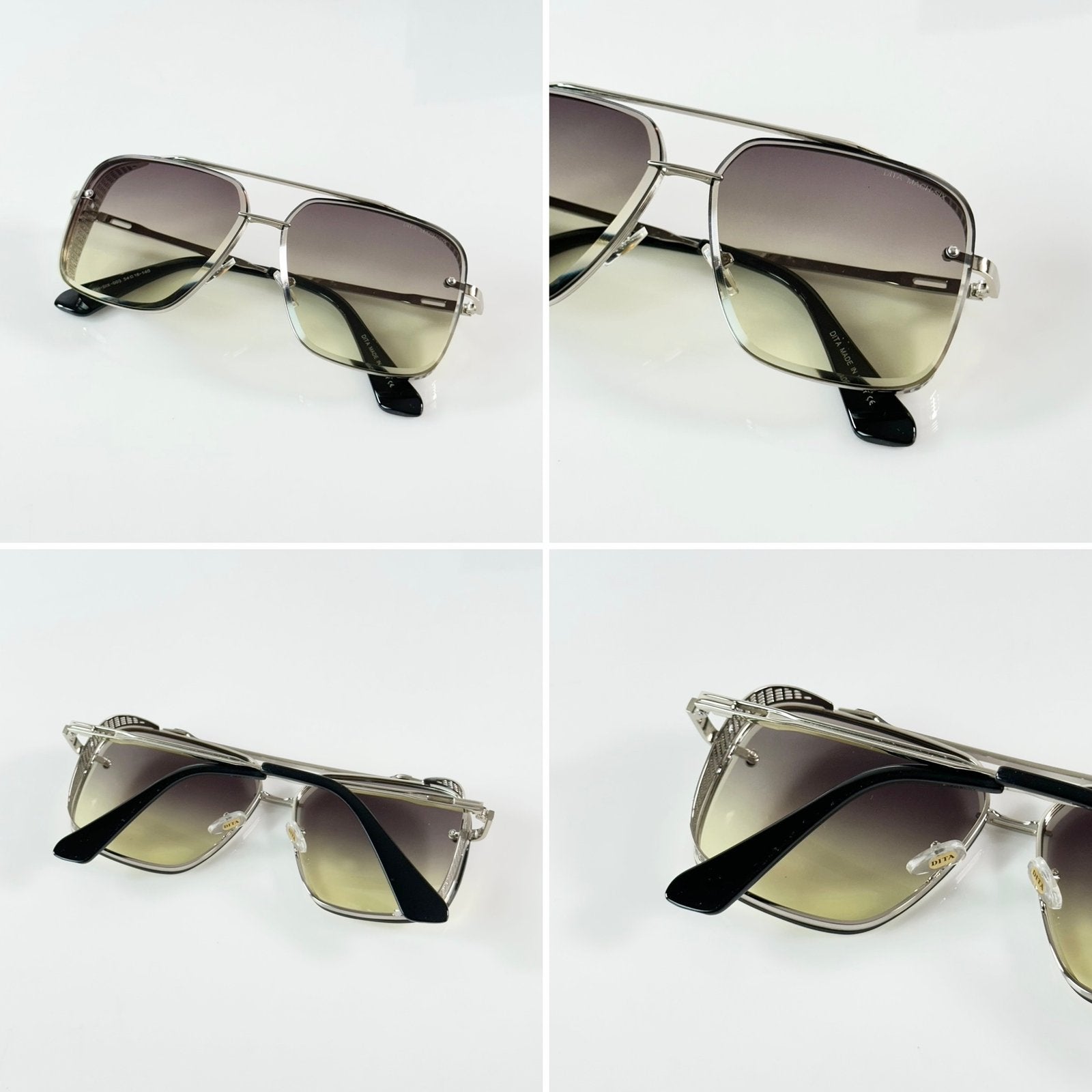 Dita 003 Silver Green Shaded