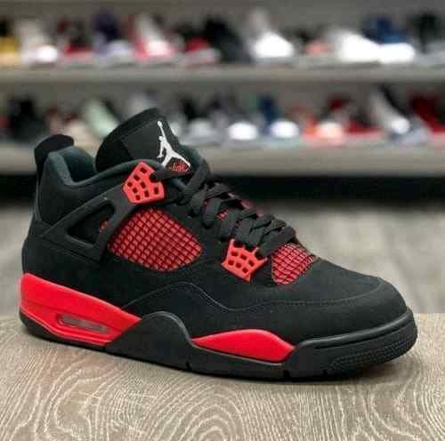 nikee jordan retro 4 THUNDER RED