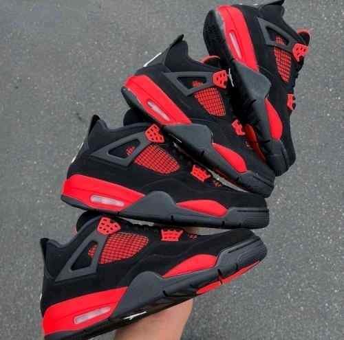 nikee jordan retro 4 THUNDER RED