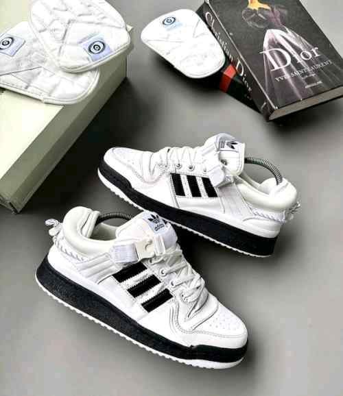 adidasss bad bunny white black sneakers