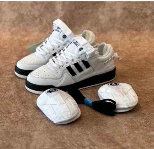 adidasss bad bunny white black sneakers