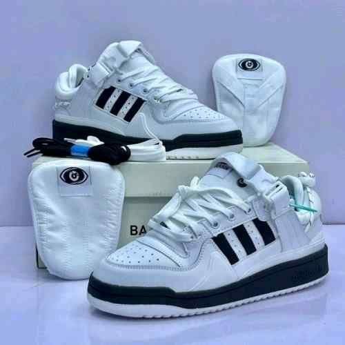 adidasss bad bunny white black sneakers