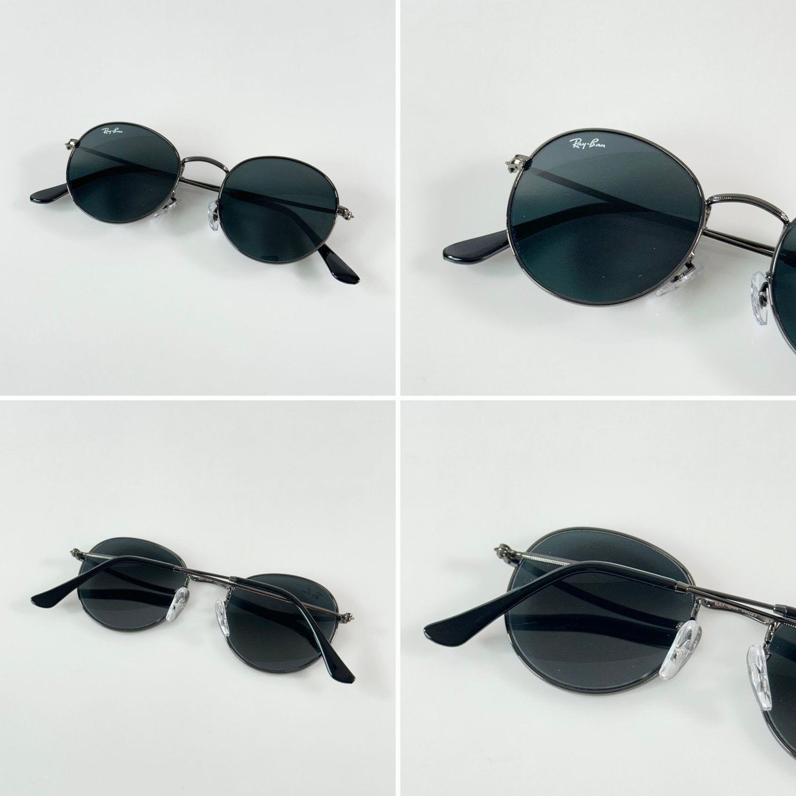 RB 3447 Gun Black GLASS