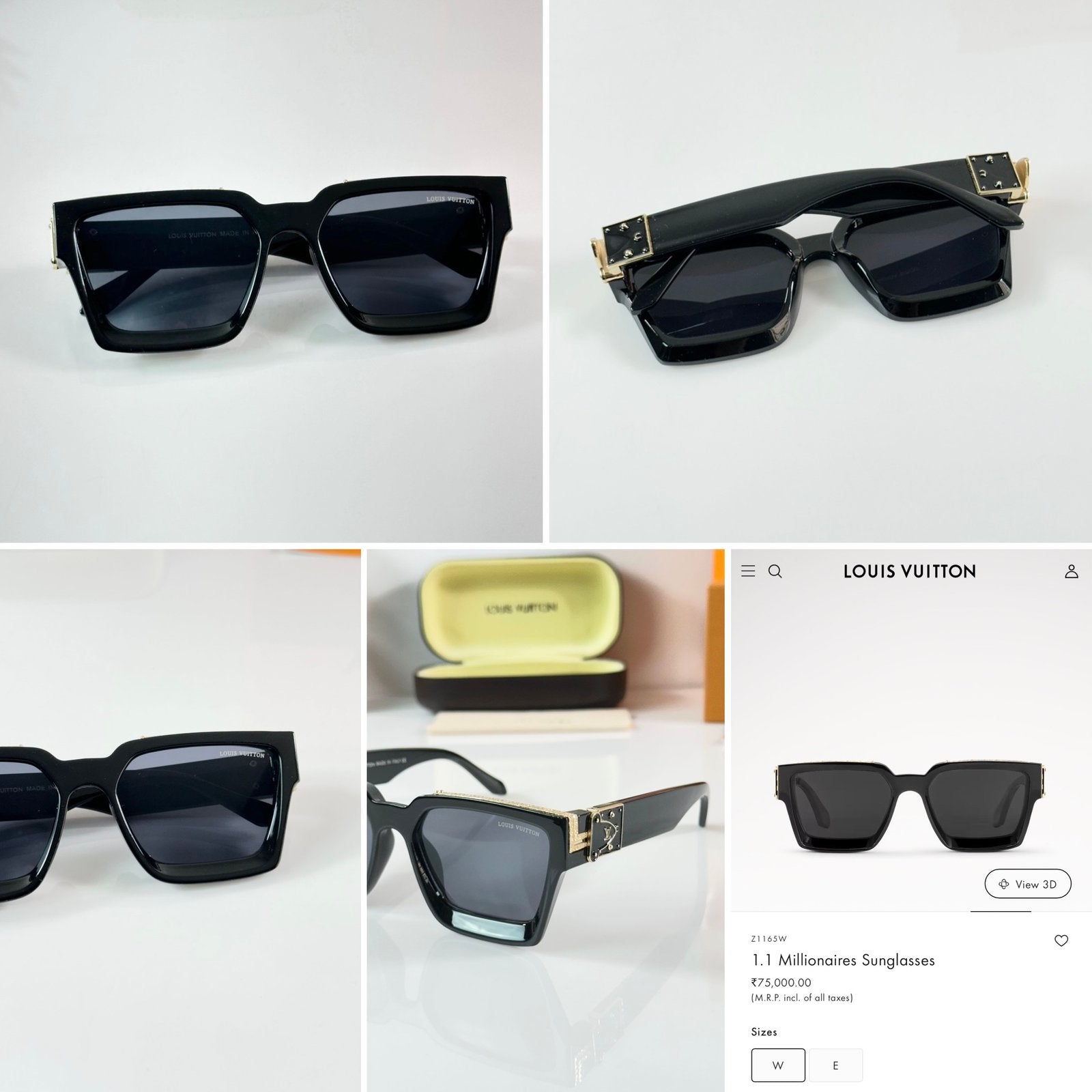 LV 96006 Gold Black