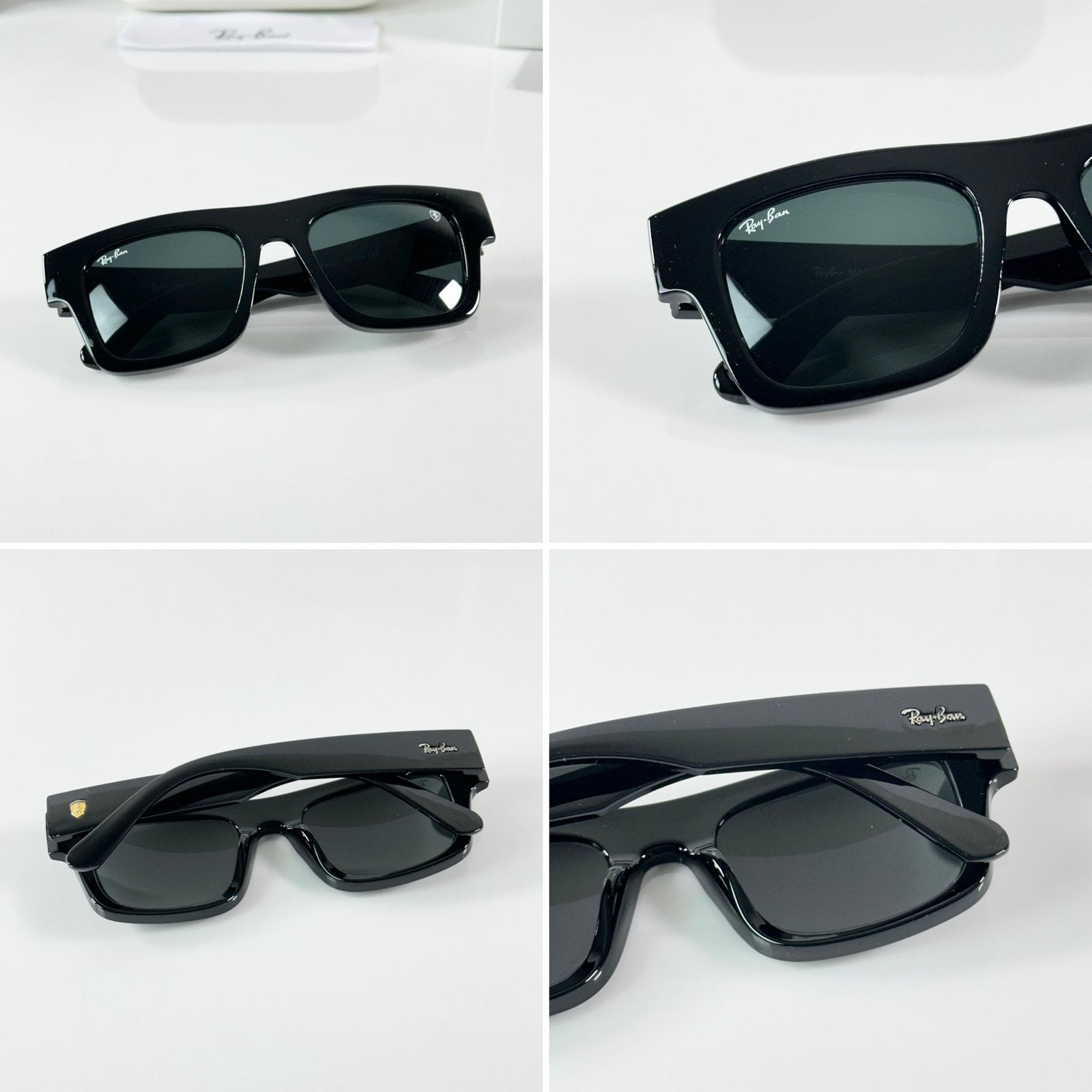 RB 4415 Shine Black GLASS