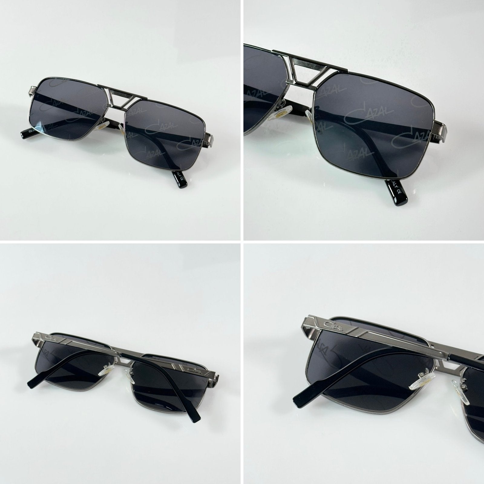 Cazal 9071 Printed Gun Black