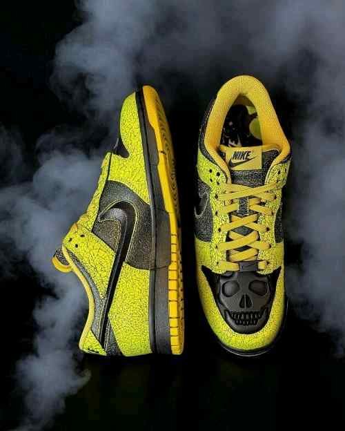Nikkee Dunk Low QS HALLOWEEN SKULL