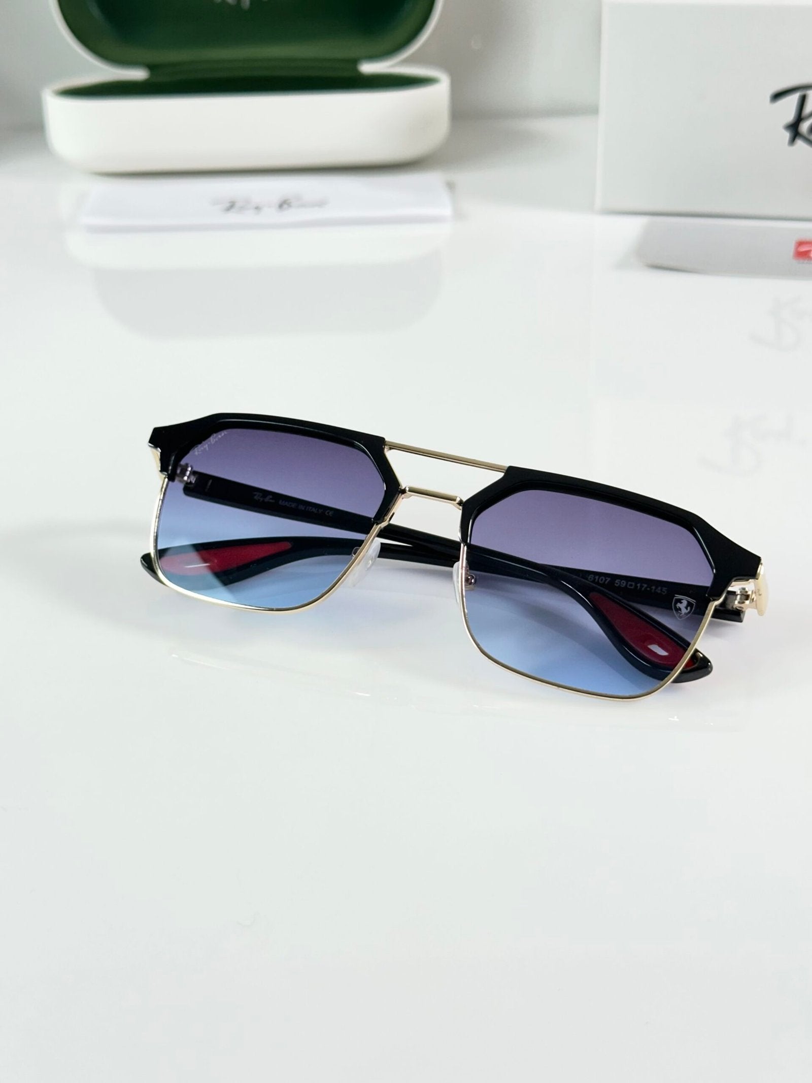 Rayba 6107 Gold Black Blue