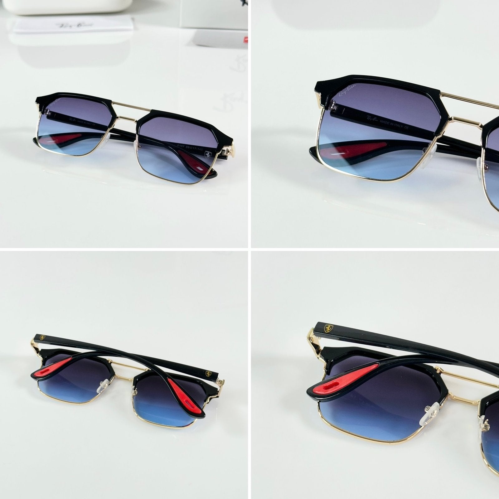Rayba 6107 Gold Black Blue