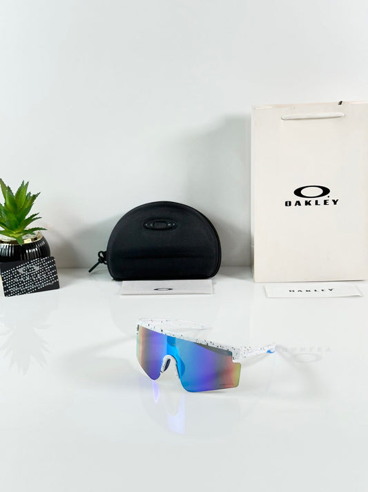 Oakle 2306 White Blue Aqua