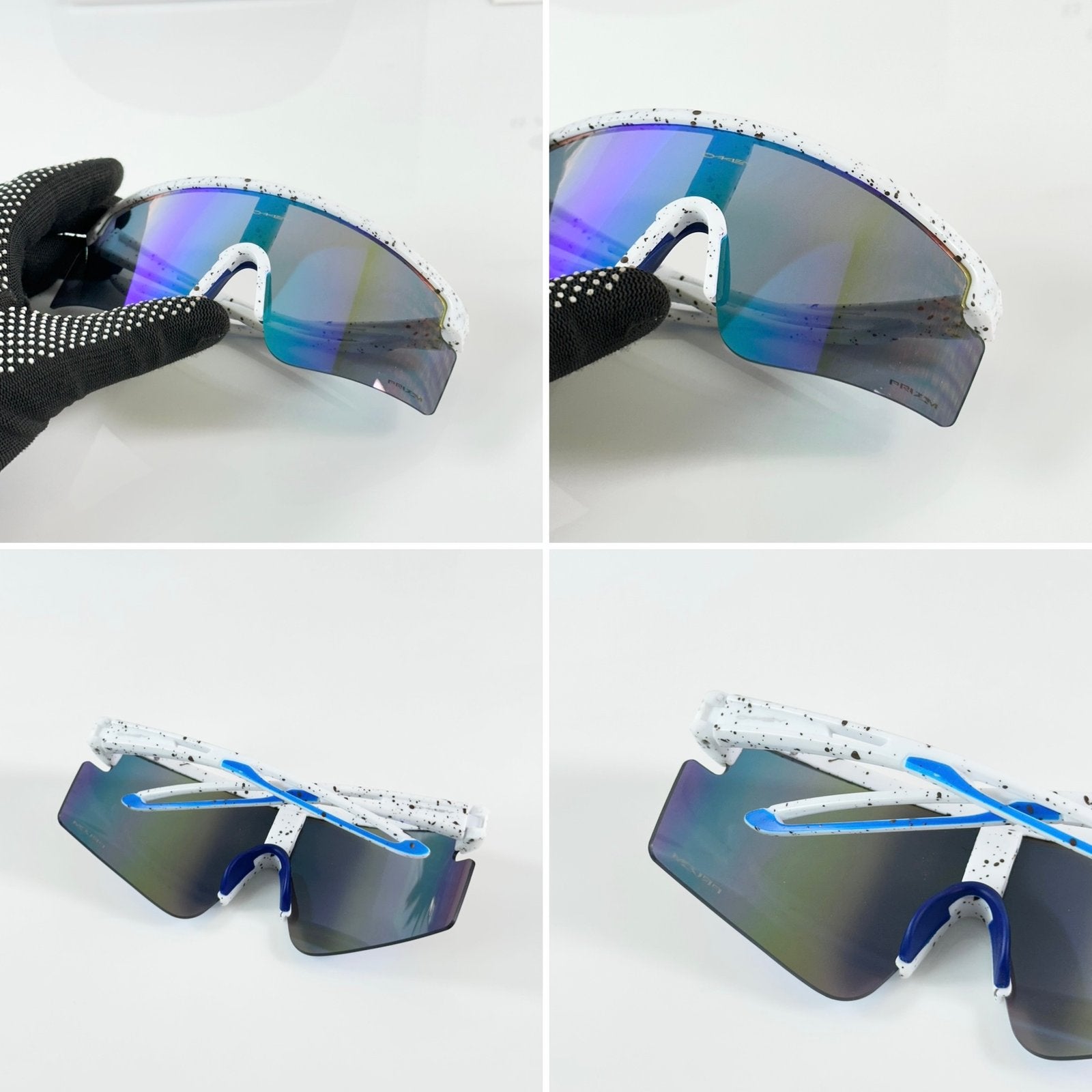 Oakle 2306 White Blue Aqua