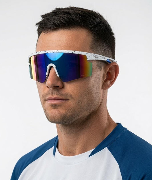 Oakle 2306 White Blue Aqua