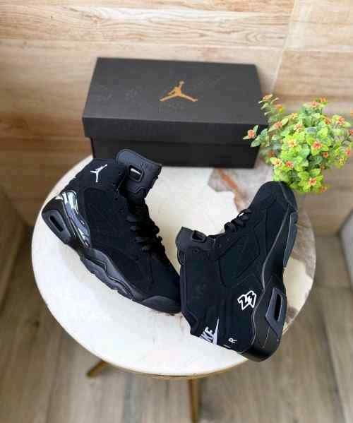 Nikkee Jordan Retro 6 Jumpman MVP Black