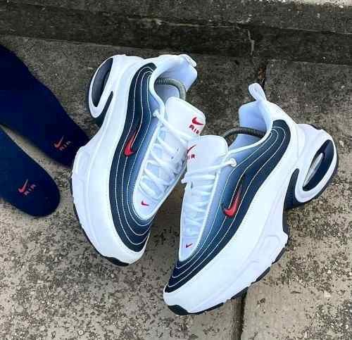 Nikkee Airmax Portal White Midnight Navy