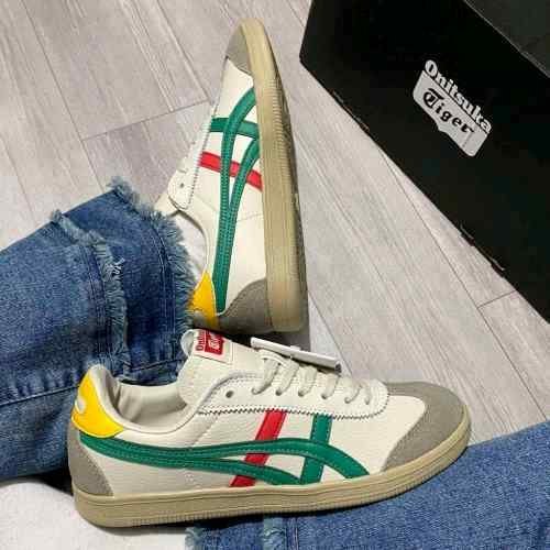 Onitssukaa tiger tokuten Beige Red Green