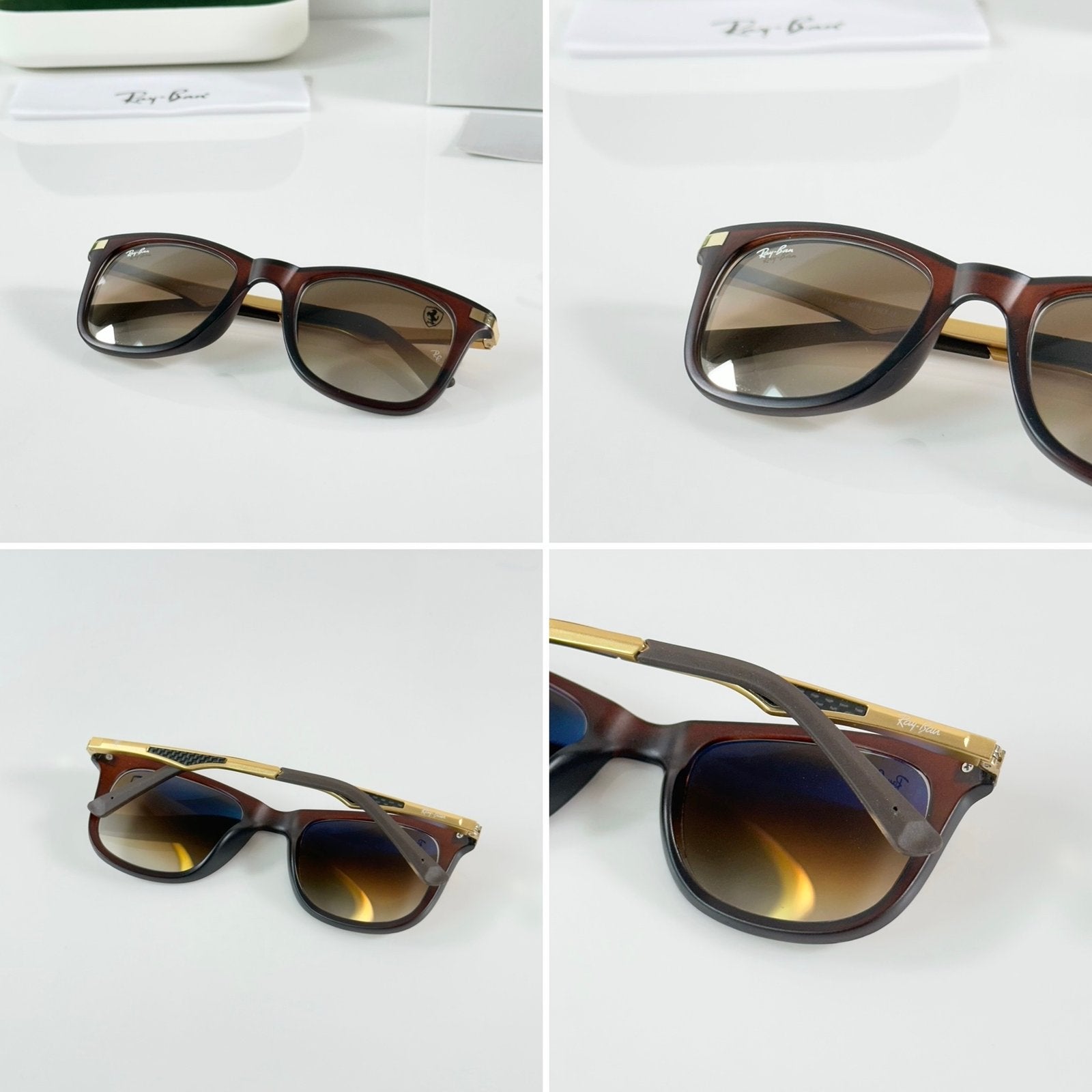 Rayba 4287 Gold Brown DC GLASS