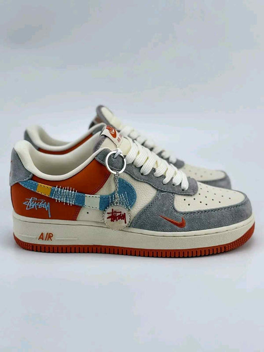 Nikkee AirForce 1 Low 07 -x STu_ssy Orange