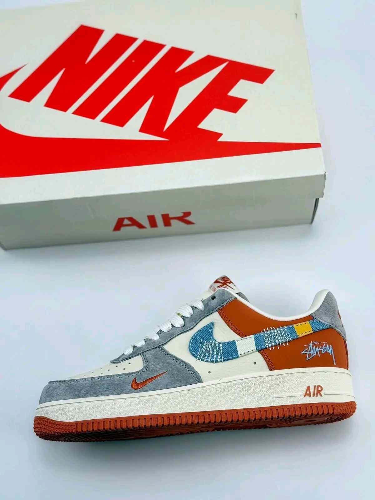 Nikkee AirForce 1 Low 07 -x STu_ssy Orange