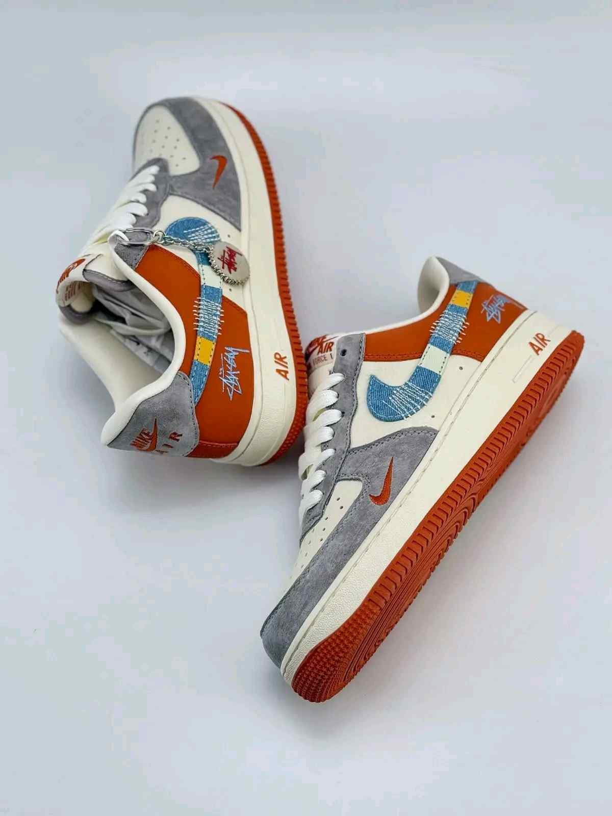 Nikkee AirForce 1 Low 07 -x STu_ssy Orange