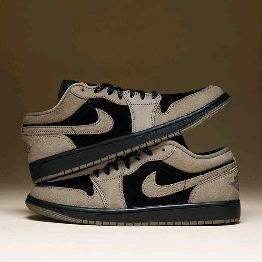 Air Jordan 1 Low SE Olive Grey Black