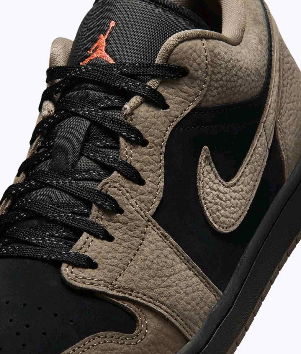 Air Jordan 1 Low SE Olive Grey Black