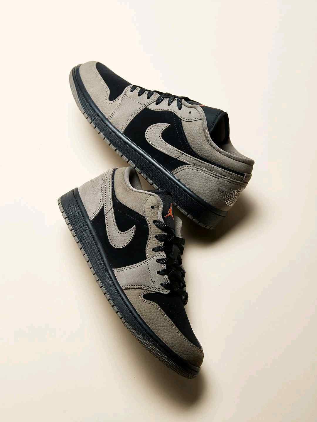 Air Jordan 1 Low SE Olive Grey Black