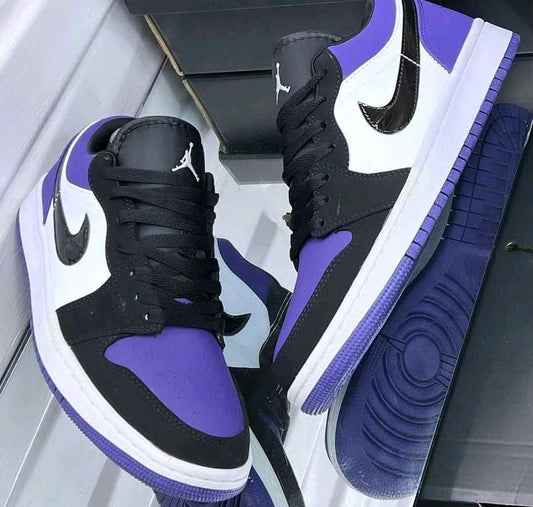 nikkee jordan RETRO 1 low COURT PURPLE