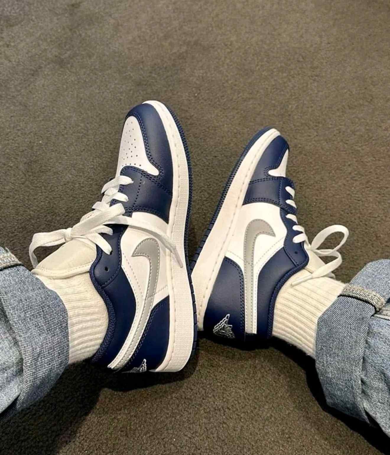 nikkee jordan retro 1 low MIDNIGHT NEVY