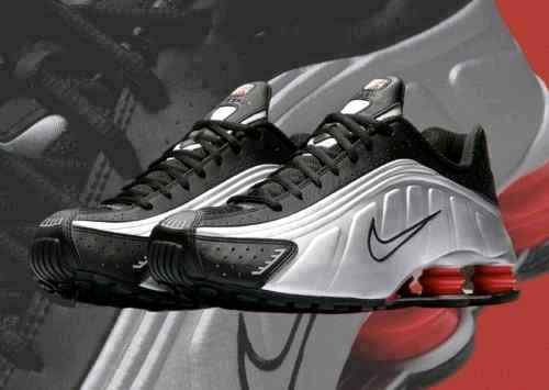 Nikkee Shox R4 Black Metallic Silver