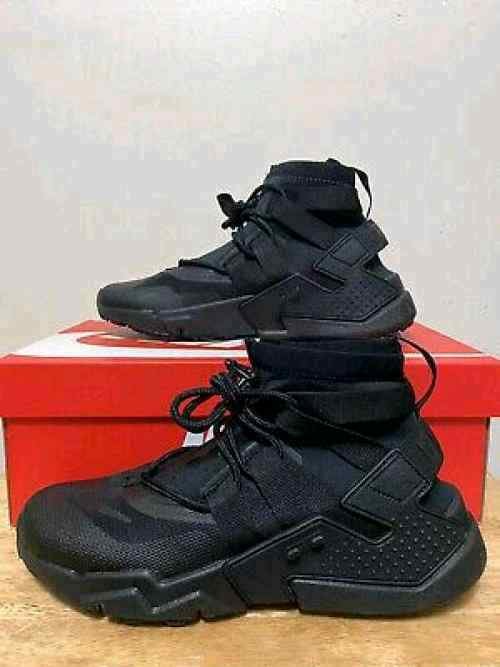 Nikke Huarache Gripp Gs Triple Black